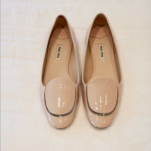 Miu Miu 8.5 beige 38.5 shoes